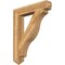 Ekena Millwork Funston Arts & Crafts Rough Sawn Bracket, Western Red Cedar, 6"W x 36"D x 44"H BKT06X36X44FST03RWR - alternate 1